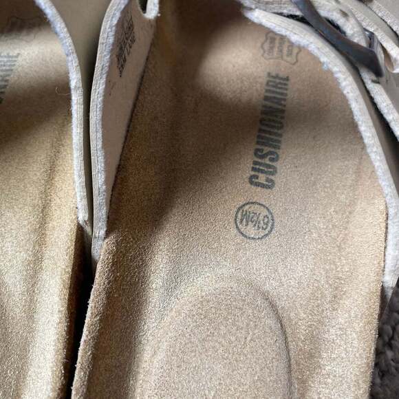 CUSHIONAIRE Women's Lane Cork Footbed Sandals 6.5 - Picture 5 of 7